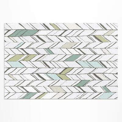 Buiten tapijt Abstracte visgraat Indiase stijl