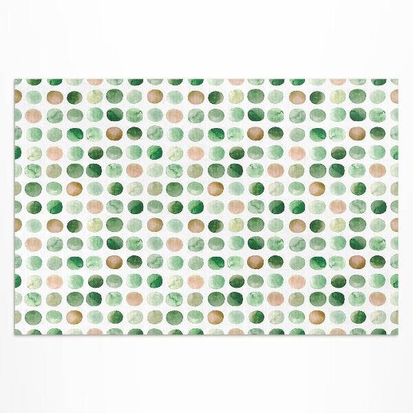 Tuinkleed Aquarel stippen geschilderde cirkels boho