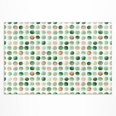 Tuinkleed Aquarel stippen geschilderde cirkels boho