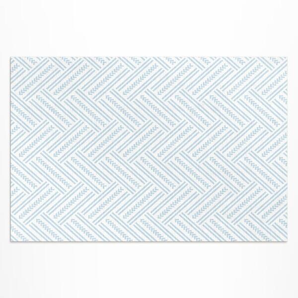 Buitenkleed Modern visgraat modieus patroon