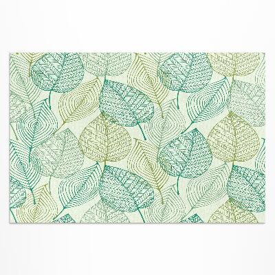 Tuinkleed Samenstelling van lineaire bladeren in de natuur