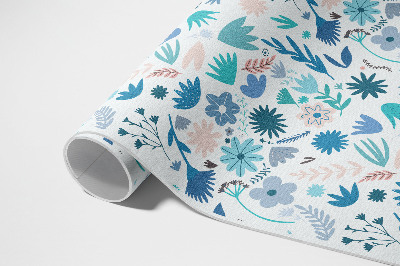 Tuinkleed Pastelkleurige boho bloemen en planten