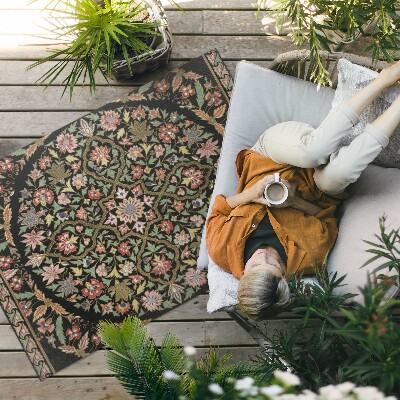 Tuinkleed Kleurrijk hippiepatroon