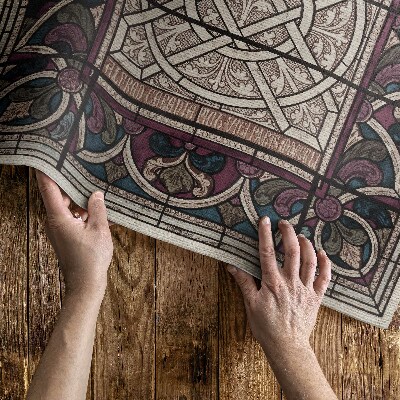 Tuinkleed Gotisch ornament van Sir Digby Wyatt