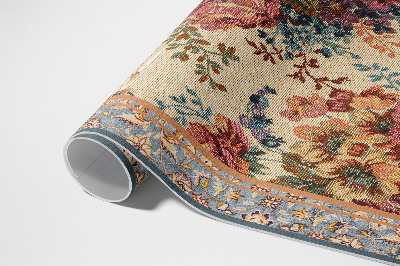 Tuinkleed Decoratief bloemenpatroon in retrostijl