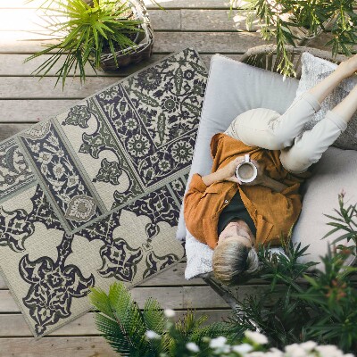 Buiten tapijt Albert Racinet's Patchwork