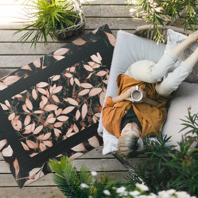 Tuinkleed Herfstbladeren boho retro plantenmotief