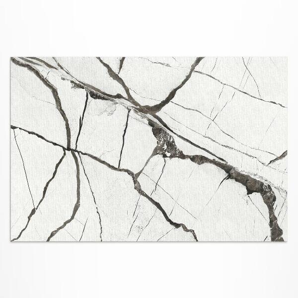 Tuinkleed Licht gebarsten marmersteen