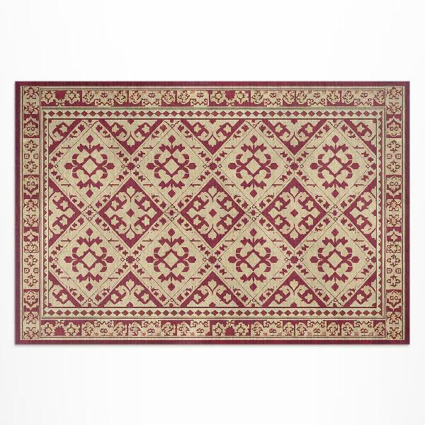 Buitenkleed Regelmatig patroon in een oude vintage stijl