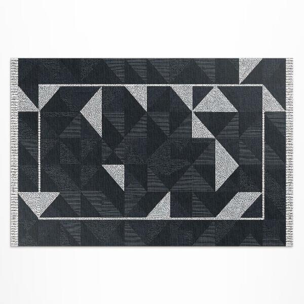 Tuinkleed Vintage geometrisch mozaïekpatroon