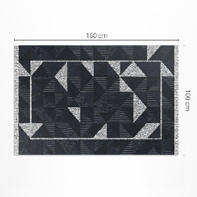 Tuinkleed Vintage geometrisch mozaïekpatroon