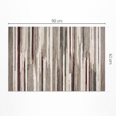 Buiten tapijt Abstract geschilderde boho verweerde strepen