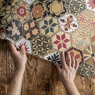 Buitenkleed Decoratieve vintage mozaïek