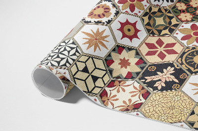 Buitenkleed Decoratieve vintage mozaïek