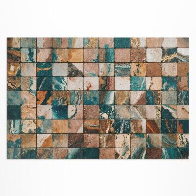 Tuinkleed Stenen mozaïek marmeren vintage tegels