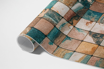 Tuinkleed Stenen mozaïek marmeren vintage tegels