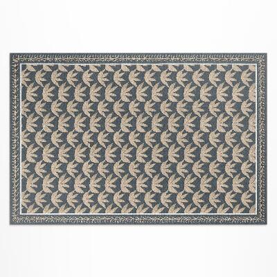 Buitenkleed Herhalend vintage plantenornament