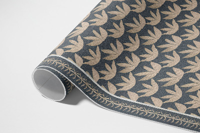 Buitenkleed Herhalend vintage plantenornament