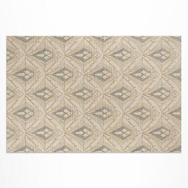 Tuinkleed Geometrisch vintage patroon