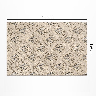 Tuinkleed Geometrisch vintage patroon