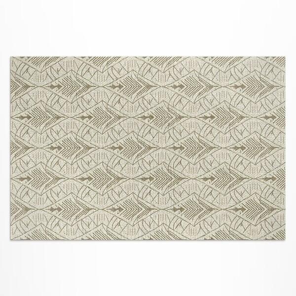 Buitenkleed Art Deco-patroon, elegant en delicaat