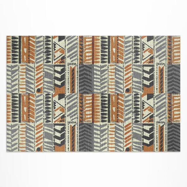 Tuinkleed Boho lineaire abstracties in de stijl van de Native Americans