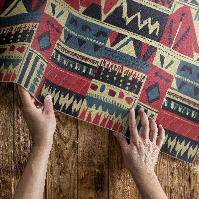 Buiten tapijt Abstract boho Indiaas patroon