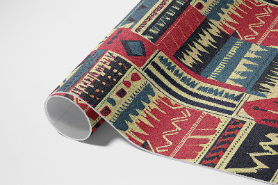 Buiten tapijt Abstract boho Indiaas patroon