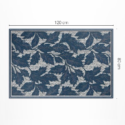 Buitenkleed Decoratieve bladeren in de oude stijl