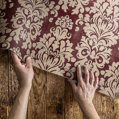 Tuinkleed Regelmatig bloemenornament in vintage stijl