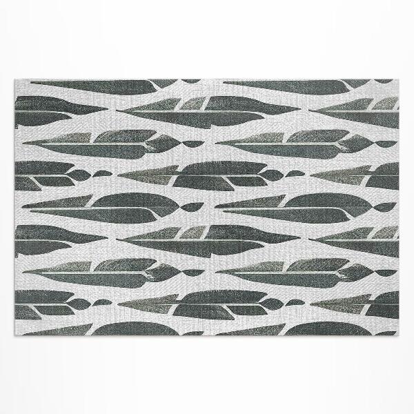 Tuinkleed Geschilderde Indiase veren, boho vintage stijl