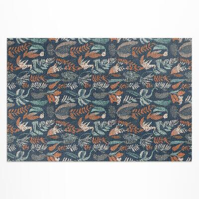 Buitenkleed Een bloemenweide in boho-stijl