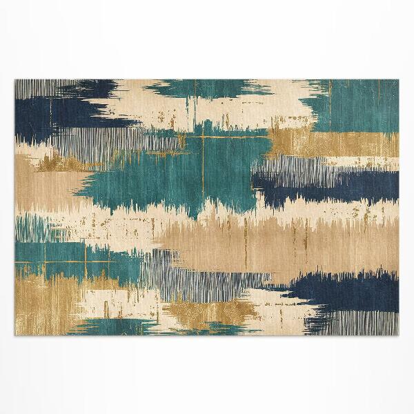 Buitenkleed Abstracte vlekken, sporen van gekrast verf