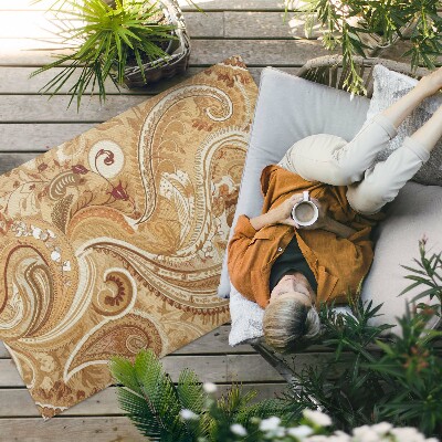 Tuinkleed Abstracte planten artistieke compositie