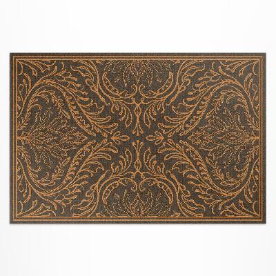 Buiten tapijt Planten lineair ornament art nouveau vintage