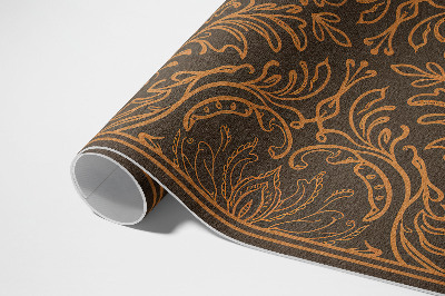 Buiten tapijt Planten lineair ornament art nouveau vintage