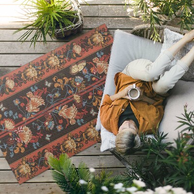 Tuinkleed Vintage bloemenornament