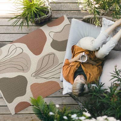 Tuinkleed Onregelmatige abstracte boho-vlekken