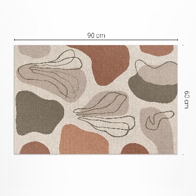 Tuinkleed Onregelmatige abstracte boho-vlekken