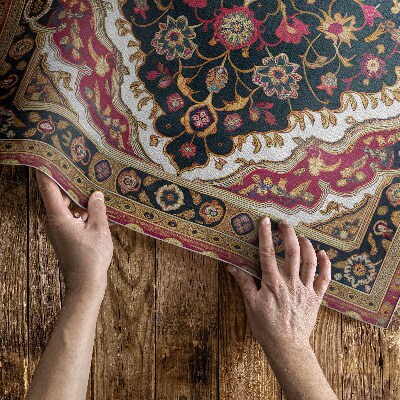 Buiten tapijt Plantenornament in Perzische stijl