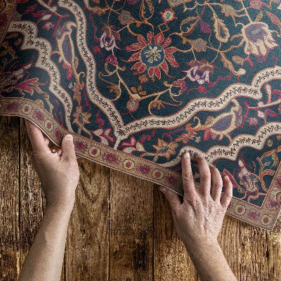 Buitenkleed Rijke bloemenversiering in Turkse stijl