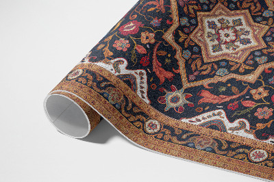 Tuinkleed Rijke plantenversiering in Perzische stijl