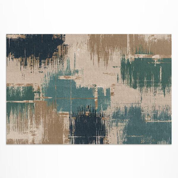 Buiten tapijt Textuur van een oude muur, vintage retrostijl