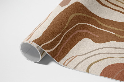 Buitenkleed Pastel boho lijnen en vlekken