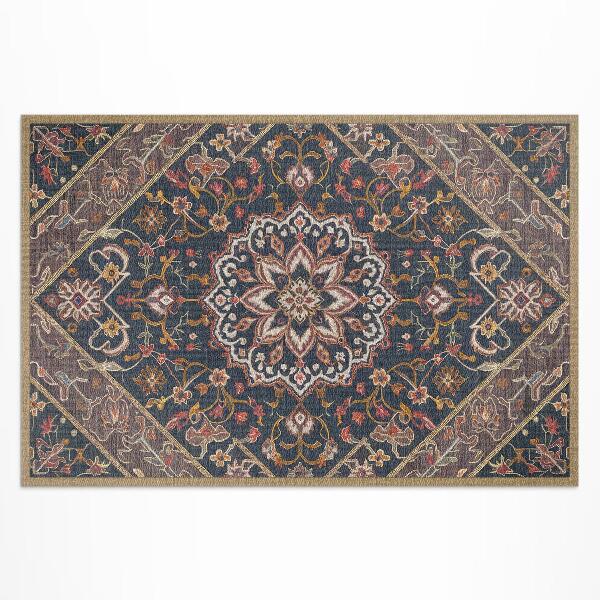 Buiten tapijt Rijkelijk versierd met ornamenten in Turkse stijl