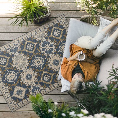 Tuinkleed Marokkaanse tegels elegante mozaïek