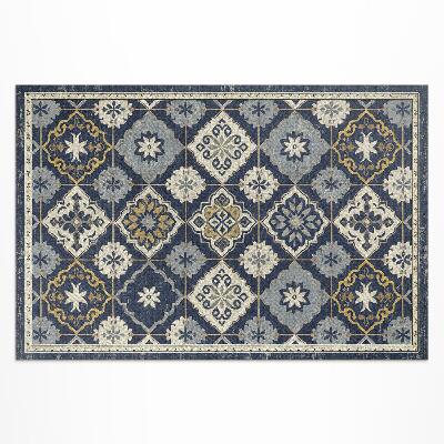 Buiten tapijt Rijkelijk versierde tegels in Marokkaanse stijl