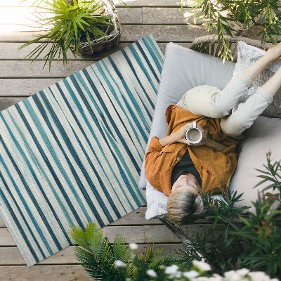 Tuinkleed Statische compositie van abstracte verfstrepen