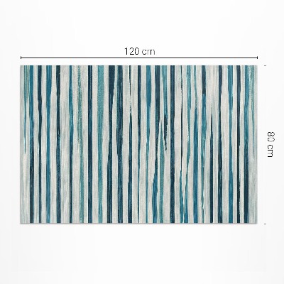 Tuinkleed Statische compositie van abstracte verfstrepen