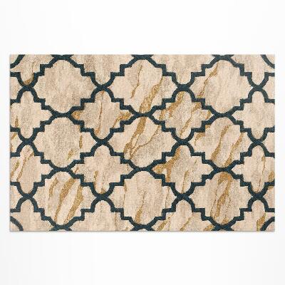 Buiten tapijt Arabesque marmer Marokkaanse stijl mozaïek